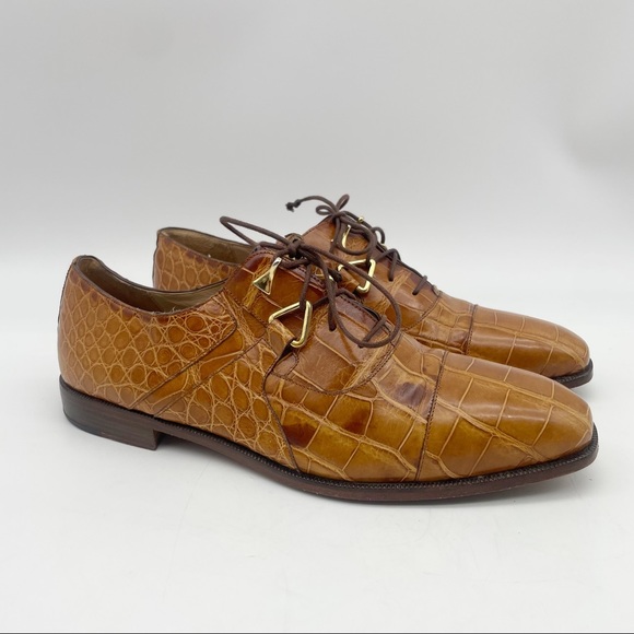 Monticelli Other - Monticelli Genuine Alligator Shoes Size 9